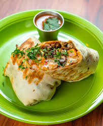 Burrito de Camaron y Marlin