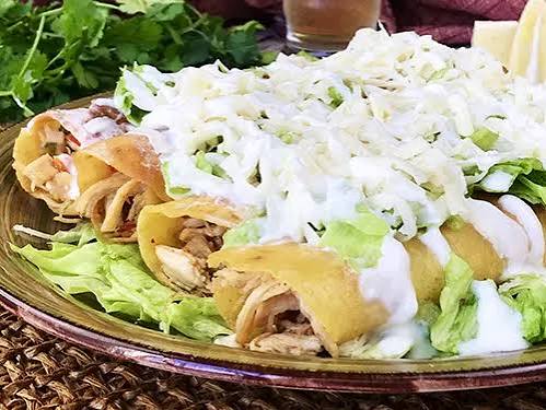 Flautas de Pollo