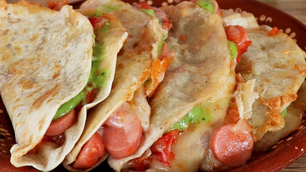 Quesadilla de Salchicha