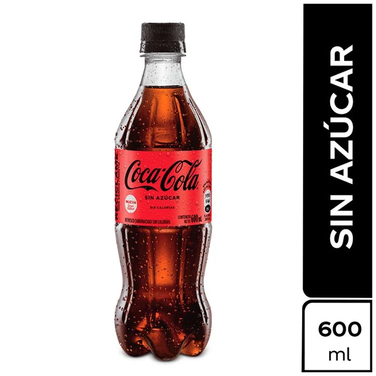Coca-Cola Sin Azúcar 600 ml