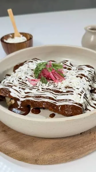 Enmoladas de Pollo