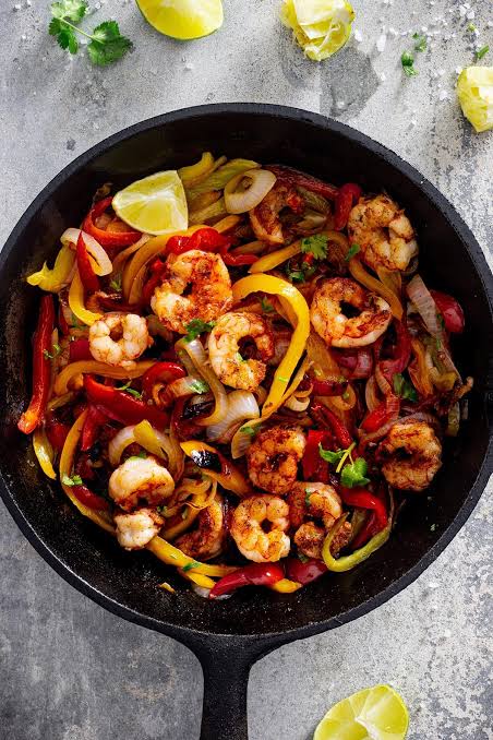 Fajitas de Camarón