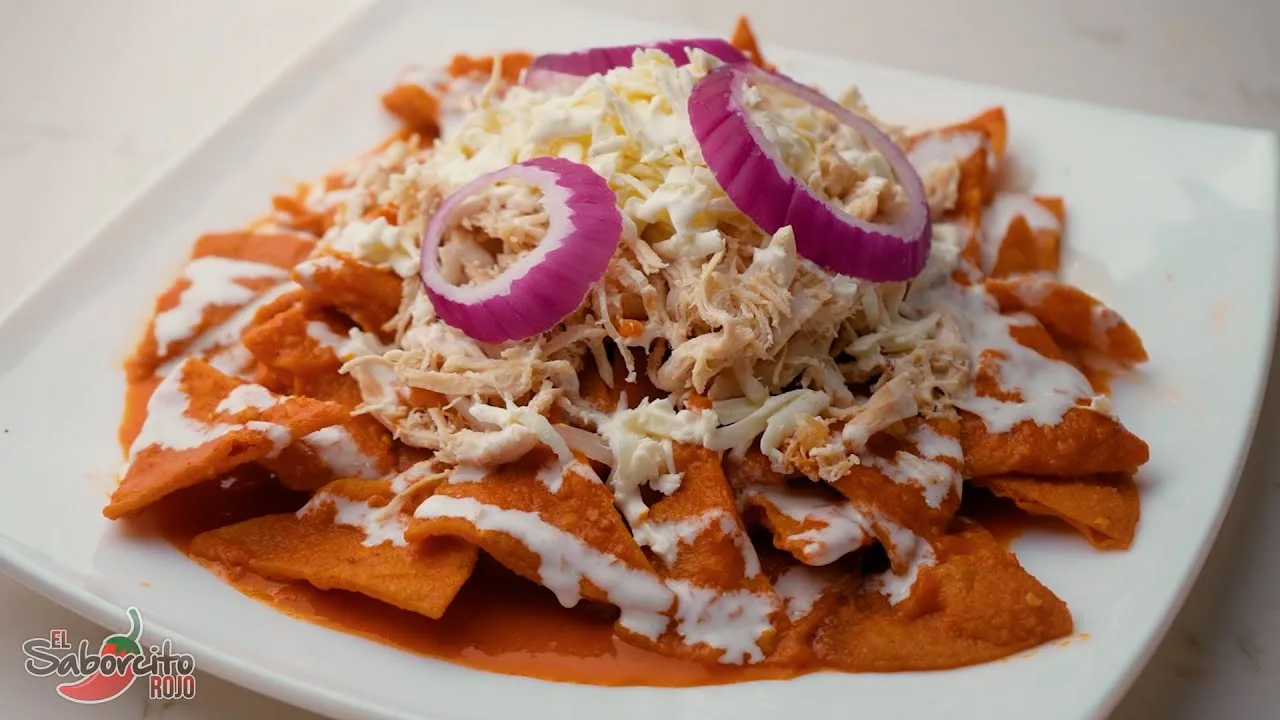Chilaquiles Rojos Sencillos