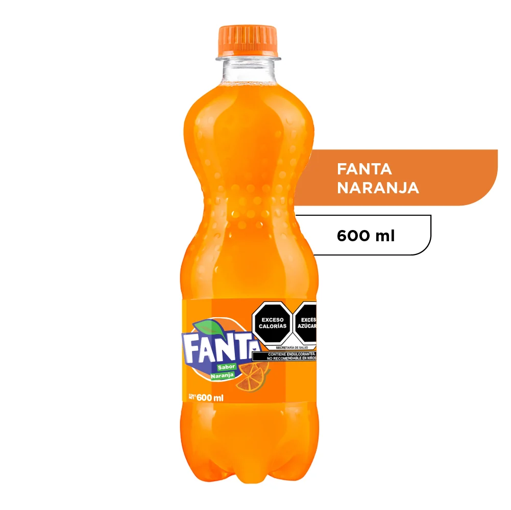 Fanta Naranja 600 ml