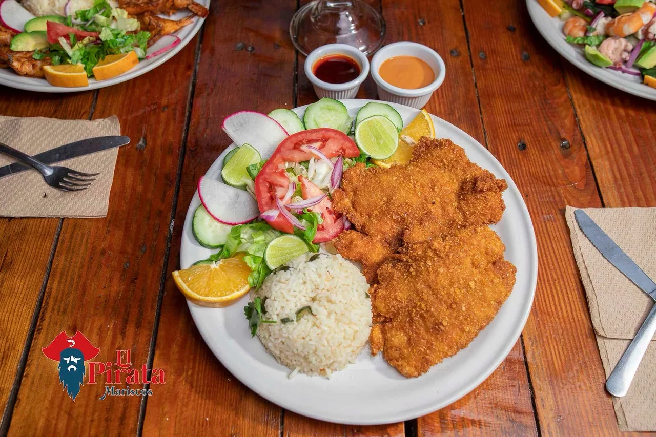 Filete de pescado empanizado