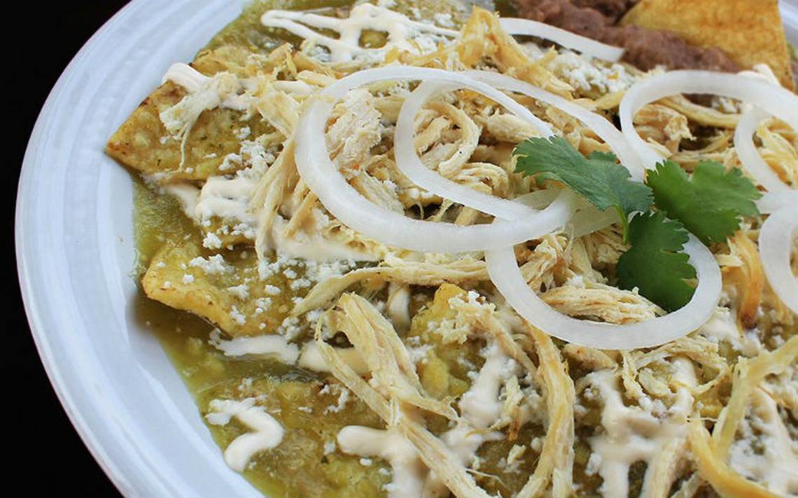 Chilaquiles con Pollo