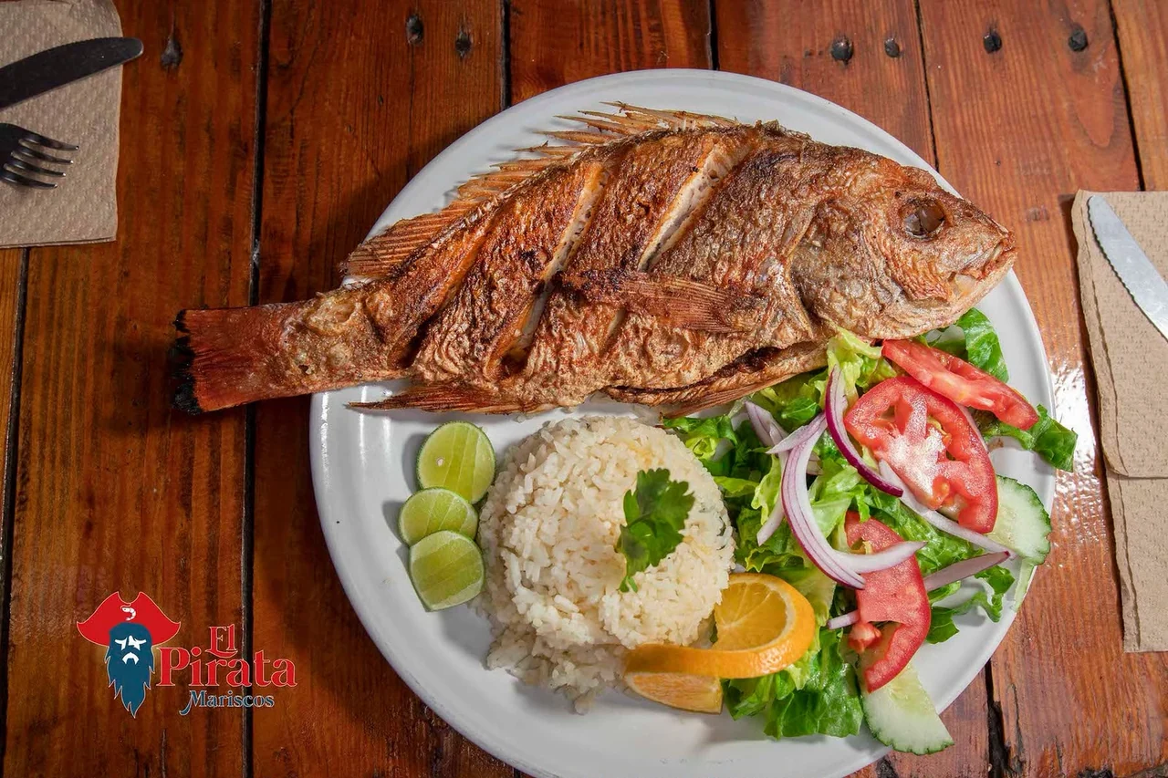 Guachinango frito