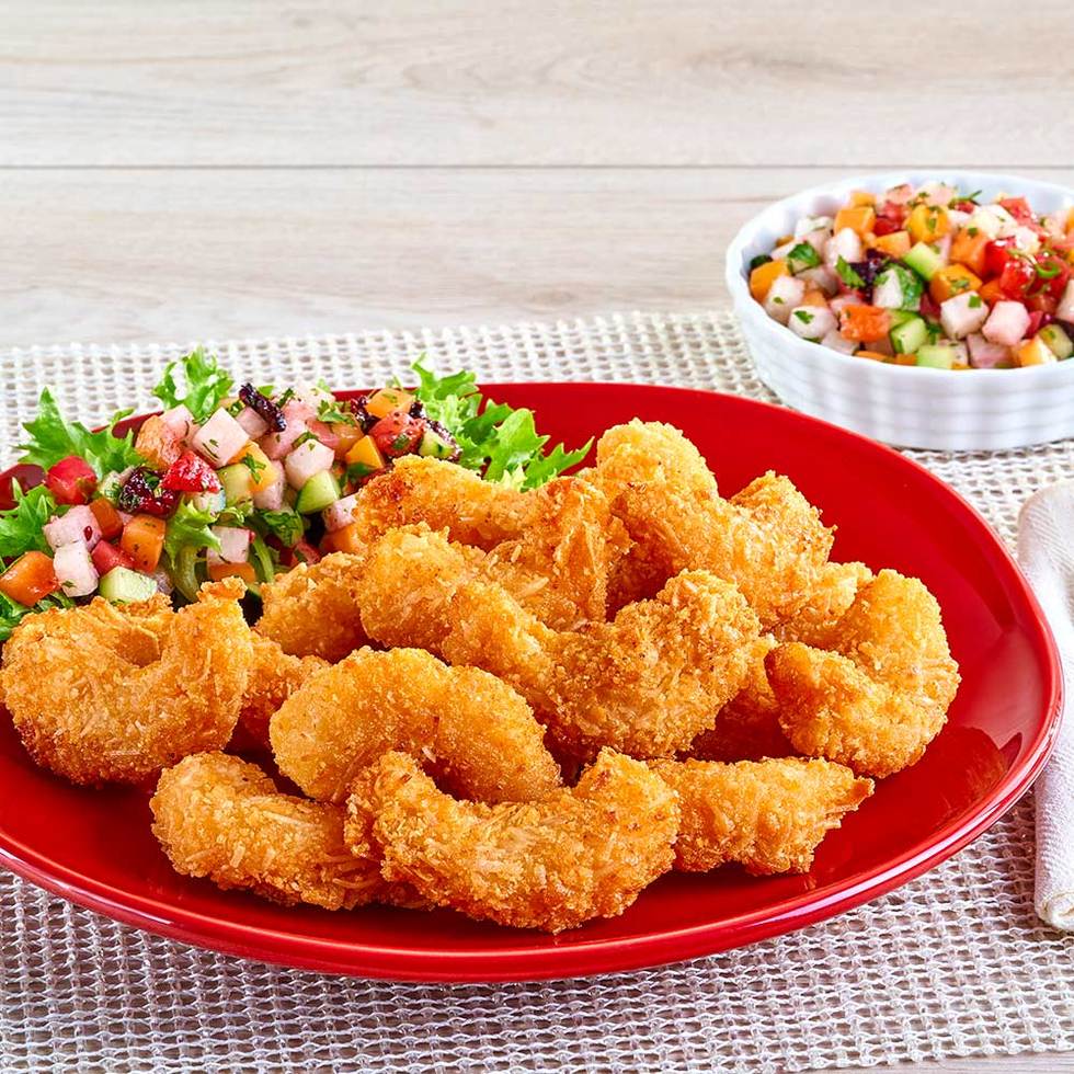 Camarones Empanizados