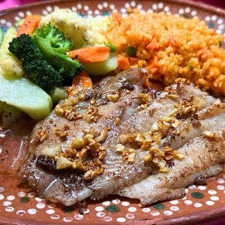 Filete de Pescado Al Ajo