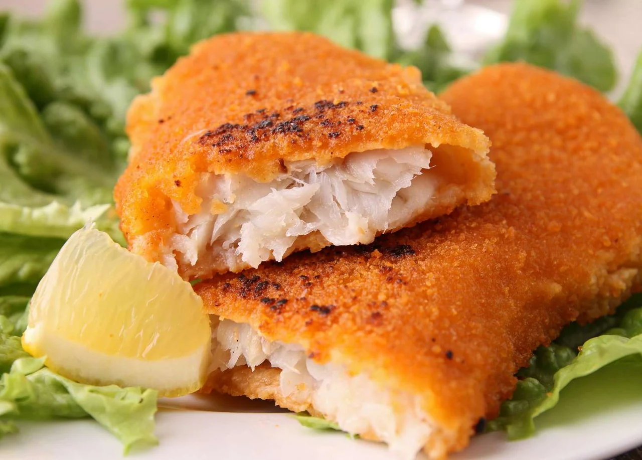 Filete de pescado empanizado
