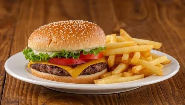 Hamburguesa Sencilla con Queso