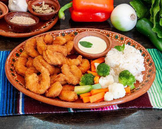 Camarones Empanizados