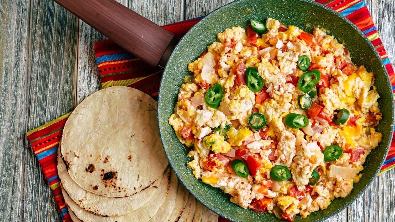 Huevos Revueltos con Jamón