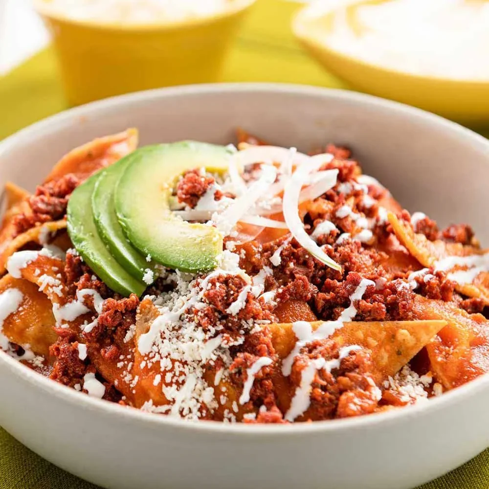 Chilaquiles Con Pastor