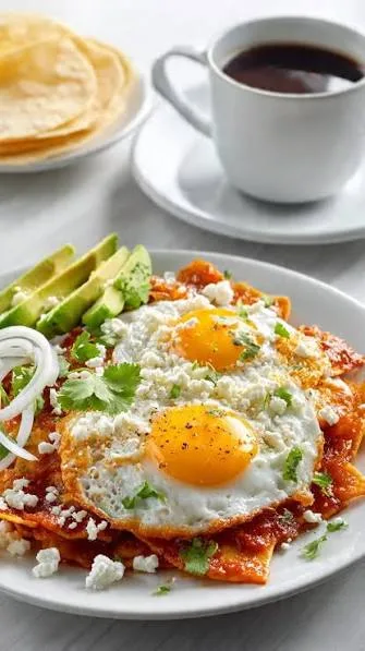 Chilaquiles con Huevo