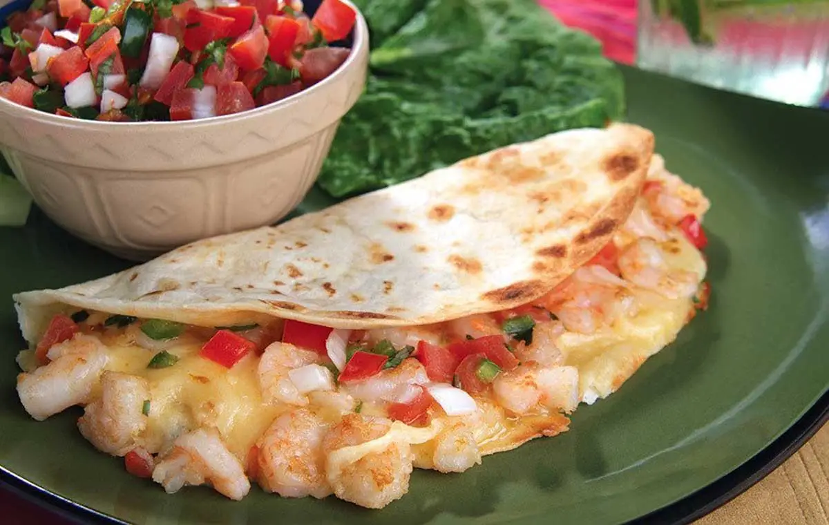 Quesadilla de Camarones